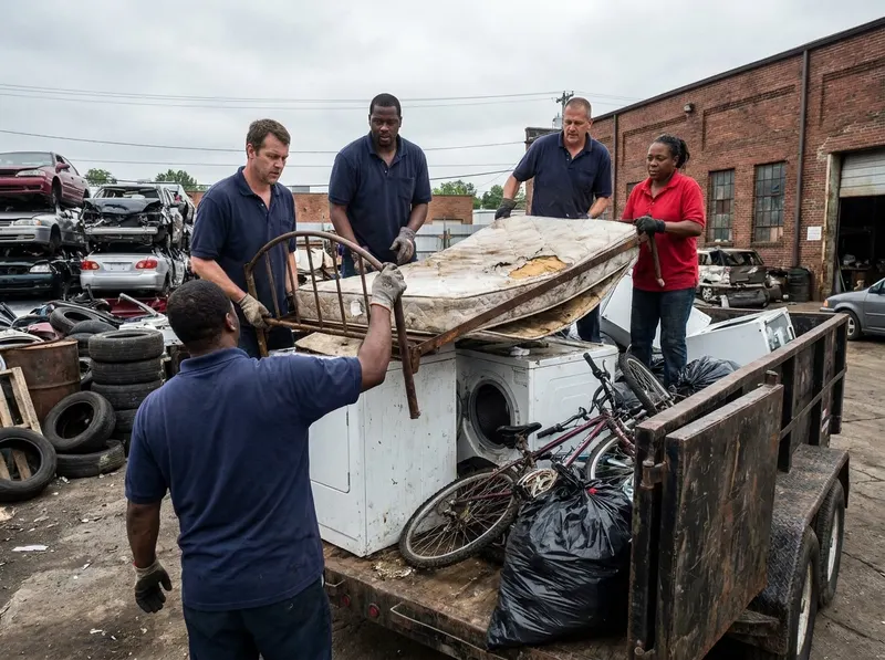 Scrap Metal & Salvage Vehicle Drop-Off in Cincinnati, oh